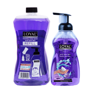 Loyal Foaming Hand Wash Refill Purple Mystery 1500ml + 500ml Free